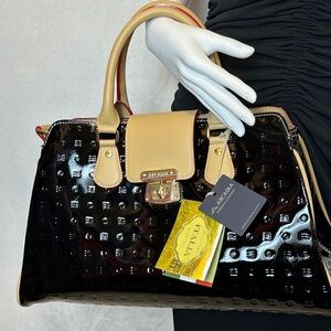 ❤️❤️❤️💘💋🐆HP💕Beautiful Arcadia Satchel made in 🇮🇹